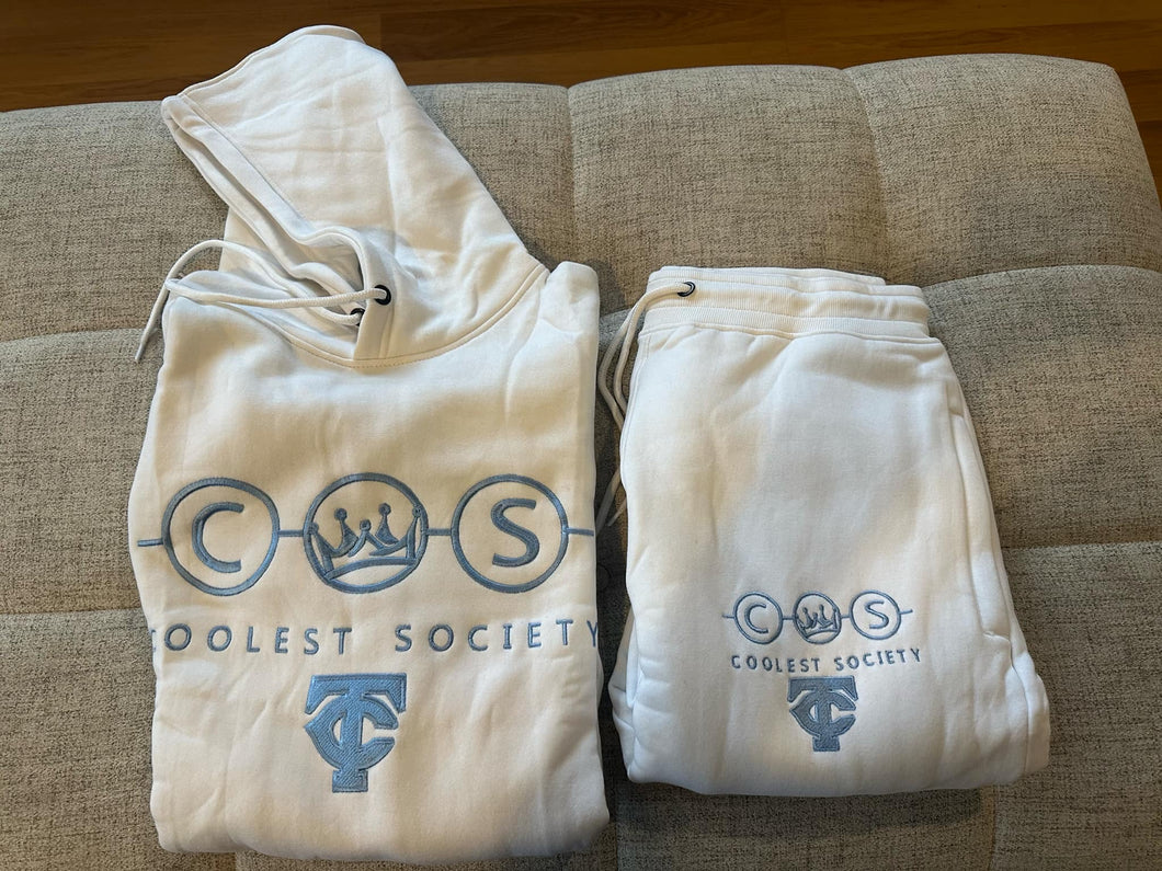 White TC CMK Joggers