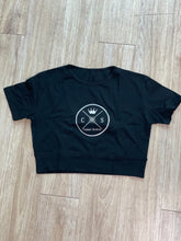 Load image into Gallery viewer, Black OG crop top
